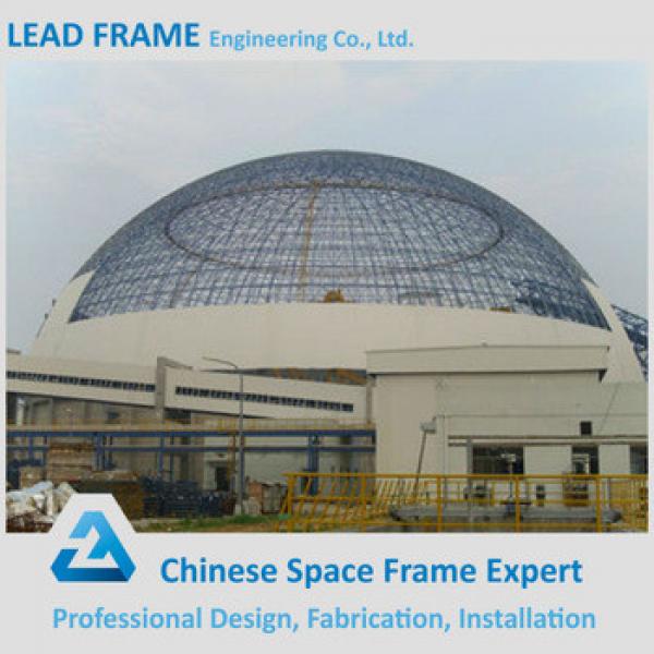 Galvanized steel space frame roofing from LF for power plant coal storage #1 image