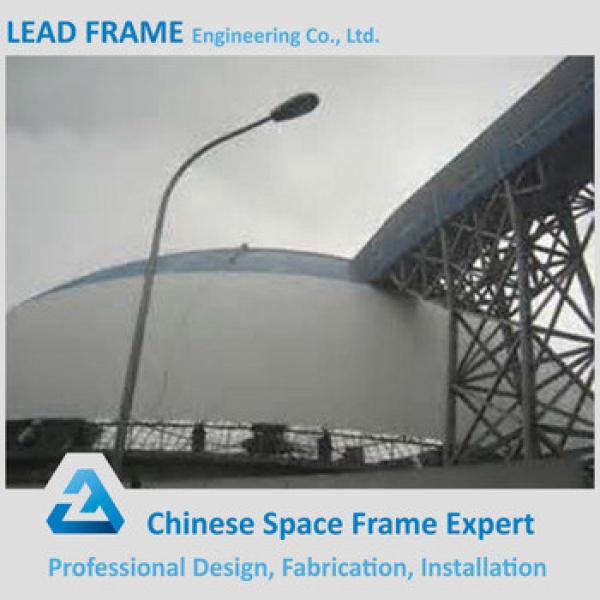 Customized steel space frame roofing for coal storage #1 image