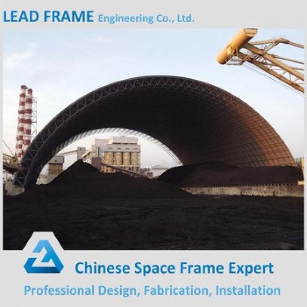 Wide Span Steel Space Frame Longitudinal Coal Storage Shed #1 image