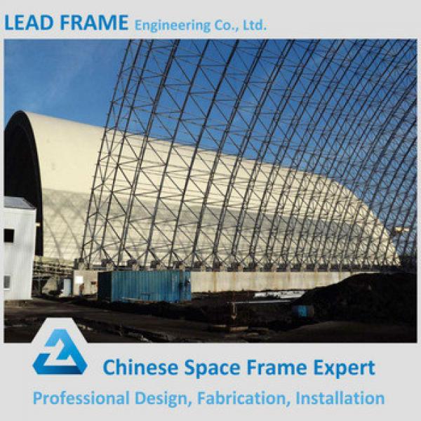 Outdoor Space Frame Steel Roof Design for Coal Storage #1 image