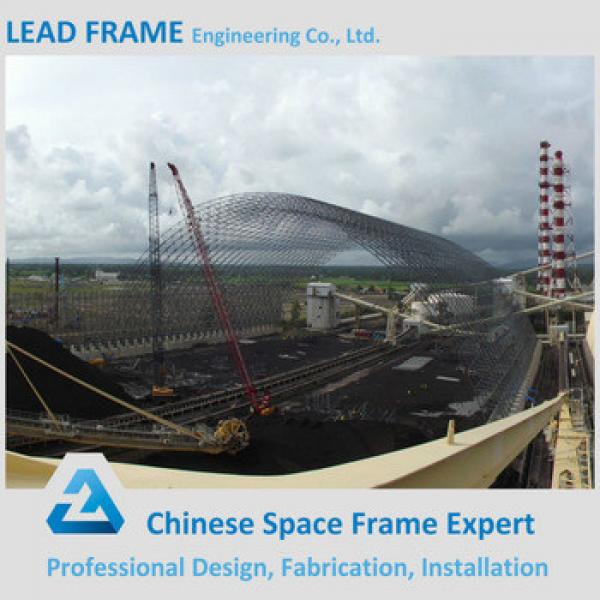 Pre-engineered steel spaceframe for coal shed #1 image