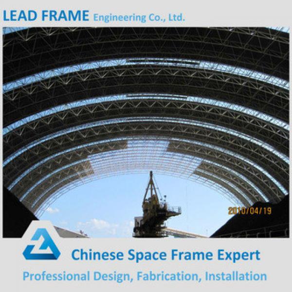 Wind-resistant Galvanized Space Frame Steel Arch Building #1 image
