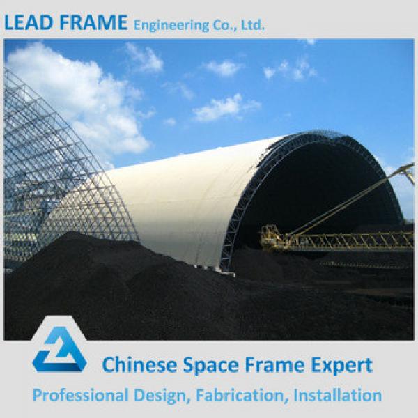 Stainless Steel Metal Building Barrel Coal Storage Prefabricated Steel Roof Frame #1 image