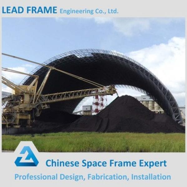 Lightweight Steel Space Frame Dry Coal Shed Storage for Power Plant #1 image