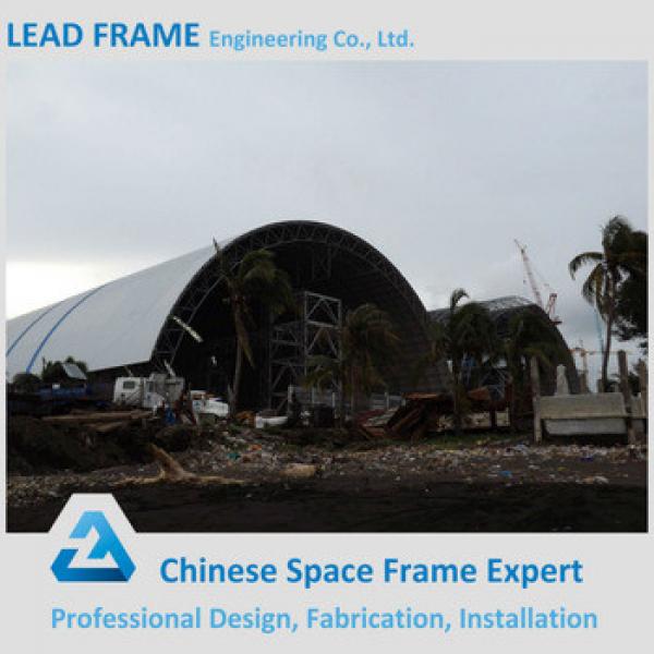 Wind resistant canopy galvanized steel frame building #1 image