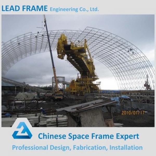 Roof Design Space Frame Structure for Prefabricated Coal Shed #1 image
