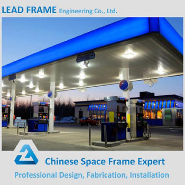 Long span space frame system petrol station design #1 image