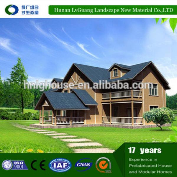 Prefabricated wood house/timber villa/log homes #1 image
