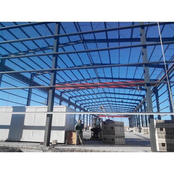 Light Steel structure prefabricated rice plant