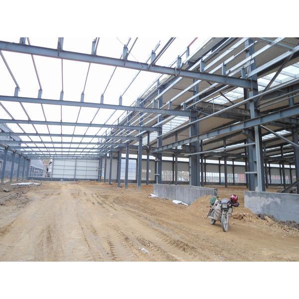 Rice plant steel structure warehouse #1 image