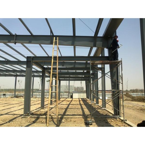 Metal frame steel structure rice plant #1 image